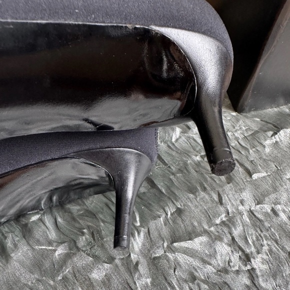 ALEXANDER WANG ANKLE ERI BOOTS RHINESTONES BLACK SIZE 7.5 - Picture 8 of 12